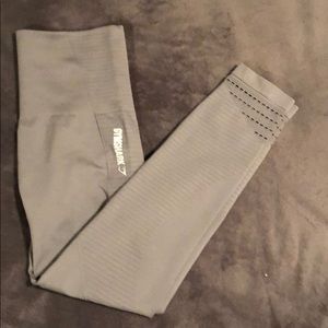 gymshark Grey seamless leggings size medium